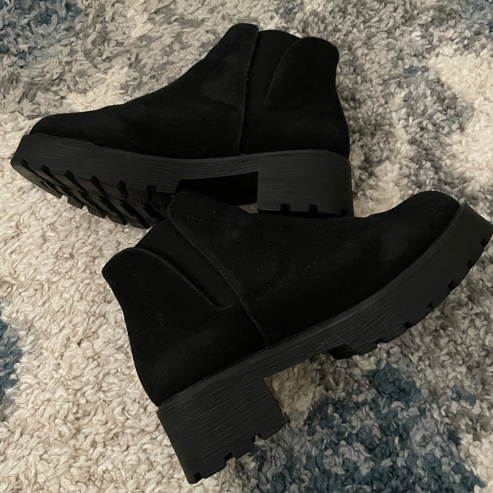 Black booties